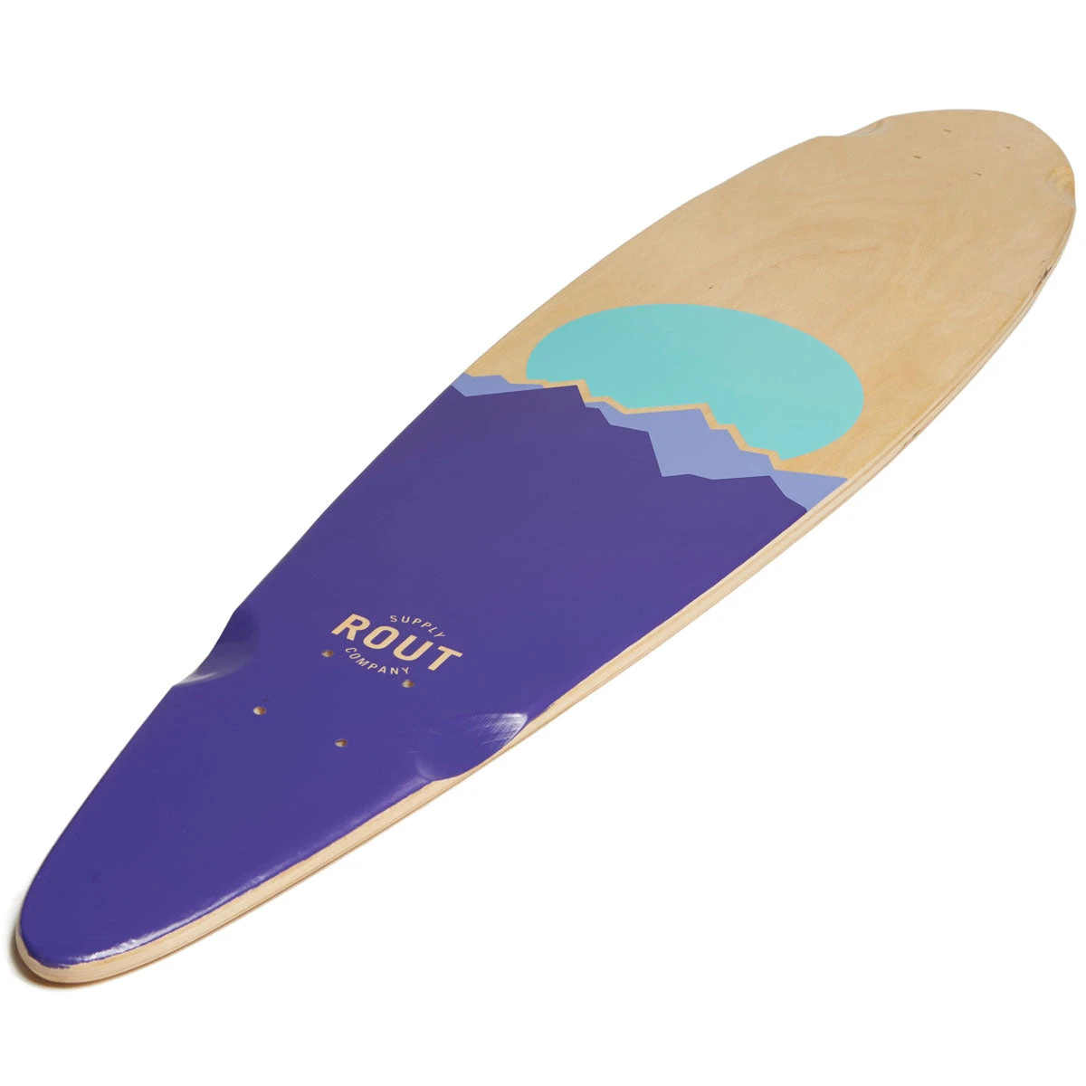 Rout Peaks Pintail Longboard Deck 6 Rout Peaks Pintail Longboard Deck - Image 4