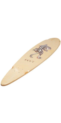 Rout Flash Pintail Longboard Deck -DADDIES Skate Gear Pintail Tattoo 3