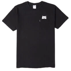 RIPNDIP Lord Nermal Pocket T-Shirt - Black