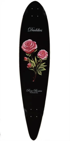 Daddies Rose City Pintail Longboard Deck