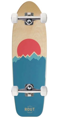 Rout Peaks Cruiser Skateboard Complete