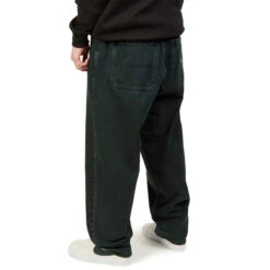 CCS Baggy Taper Denim Jeans - RL Acid Green -DADDIES Skate Gear baggytaper rlgreen 3