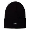 CCS Rubber Logo Patch Beanie - Black 2 CCS Rubber Logo Patch Beanie - Black -DADDIES Skate Gear black ccs beanie