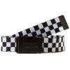 CCS Black Logo Buckle Belt - Checkerboard -DADDIES Skate Gear ccs black logo buckle belt checkerboard 1