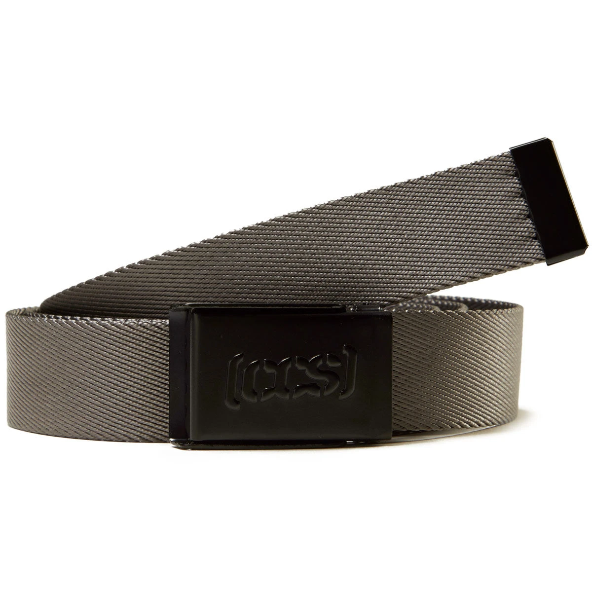CCS Black Logo Buckle Belt - Grey 4 CCS Black Logo Buckle Belt - Grey - Image 2