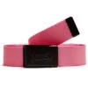 CCS Black Logo Buckle Belt - Pink -DADDIES Skate Gear ccs black logo buckle belt pink 1