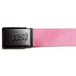 CCS Black Logo Buckle Belt - Pink -DADDIES Skate Gear ccs black logo buckle belt pink 3