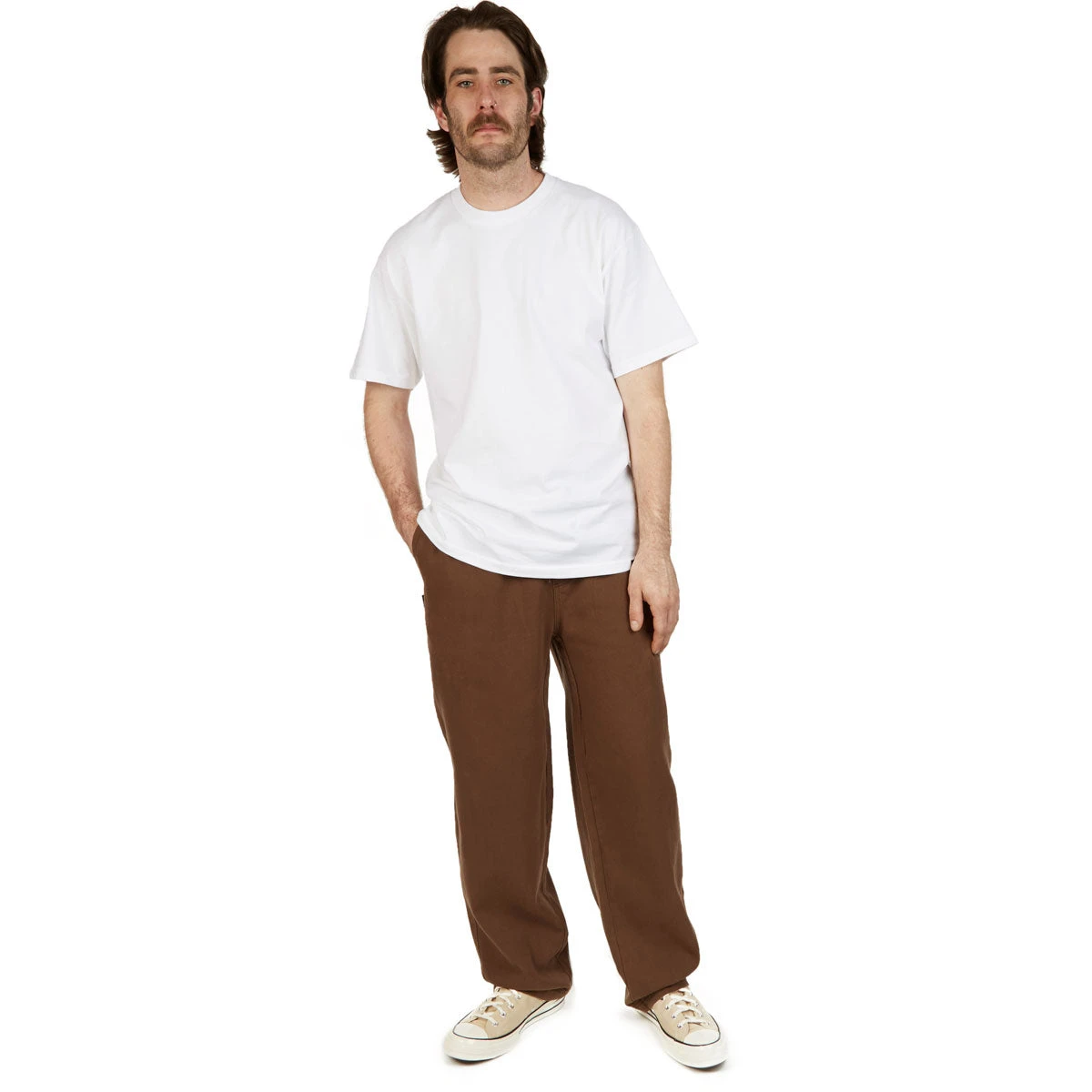 CCS Easy Twill Pants - New Brown 4 CCS Easy Twill Pants - New Brown - Image 2