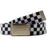 CCS Silver Logo Buckle Belt - Checkerboard -DADDIES Skate Gear ccs silver logo buckle belt checkerboard 1