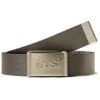 CCS Silver Logo Buckle Belt - Grey 2 CCS Silver Logo Buckle Belt - Grey -DADDIES Skate Gear ccs silver logo buckle belt grey 1