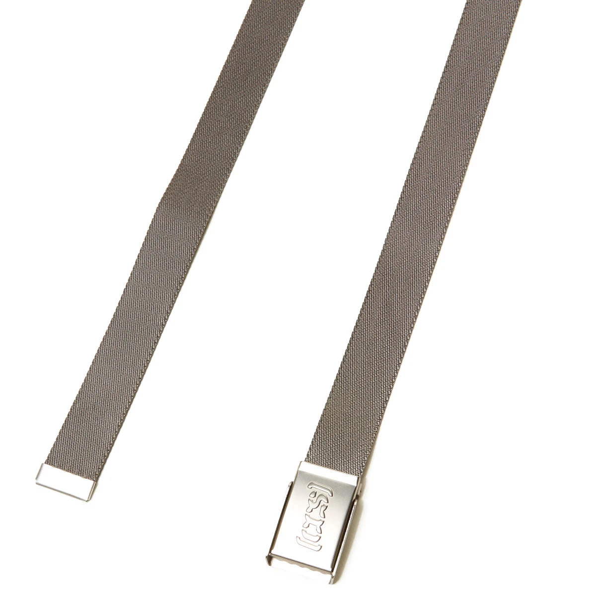 CCS Silver Logo Buckle Belt - Grey 4 CCS Silver Logo Buckle Belt - Grey - Image 2