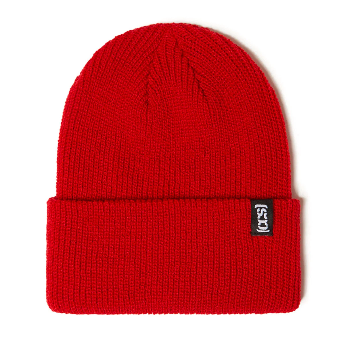 CCS Bracket Label Beanie - Red 3 CCS Bracket Label Beanie - Red
