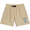 CCS Swim Club Hybrid Shorts - Khaki -DADDIES Skate Gear ccs swim shorts KHAKI 1