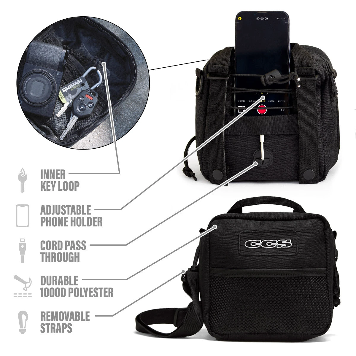 CCS Super Utility Bag - Black 5 CCS Super Utility Bag - Black - Image 3