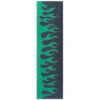 CCS Flames Grip Tape - Black/Green -DADDIES Skate Gear ccs grip flames green 1