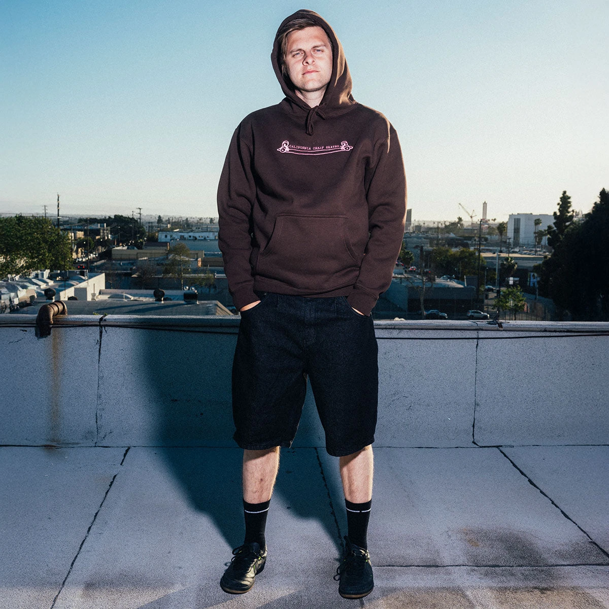 CCS 97 Star Denim Shorts - Black 4 CCS 97 Star Denim Shorts - Black - Image 2