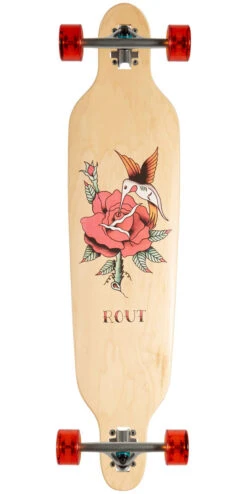 Rout Flash Drop-Thru Longboard Complete
