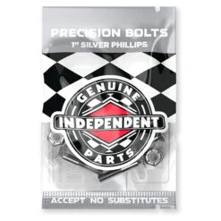 Independent Genuine Parts Phillips Hardware - Black/Silver - 1"