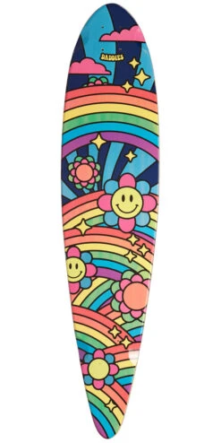 Daddies Trip On This Pintail Longboard Deck