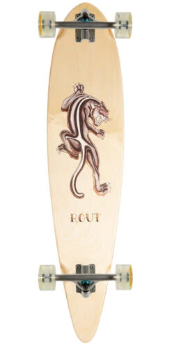 Rout Flash Pintail Longboard Complete