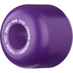 Powell Peralta Powell-Peralta Mini Cubics 95A Skateboard Wheels - Purple - 64mm