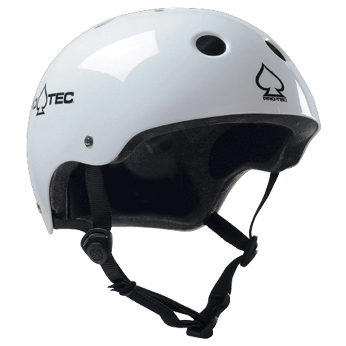 Pro-Tec Classic Certified Helmet - Gloss White 3 Pro-Tec Classic Certified Helmet - Gloss White
