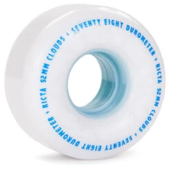 Ricta Clouds 78a Skateboard Wheels - White - 52mm