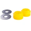 RipTide Chubby Bushings - APS 90a Yellow Gloss -DADDIES Skate Gear riptide chubby bushings aps 90a yellow 1