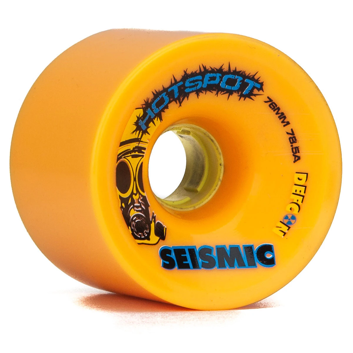 Seismic Hot Spot 78.5a Longboard Wheels - Mango - 76mm 3 Seismic Hot Spot 78.5a Longboard Wheels - Mango - 76mm