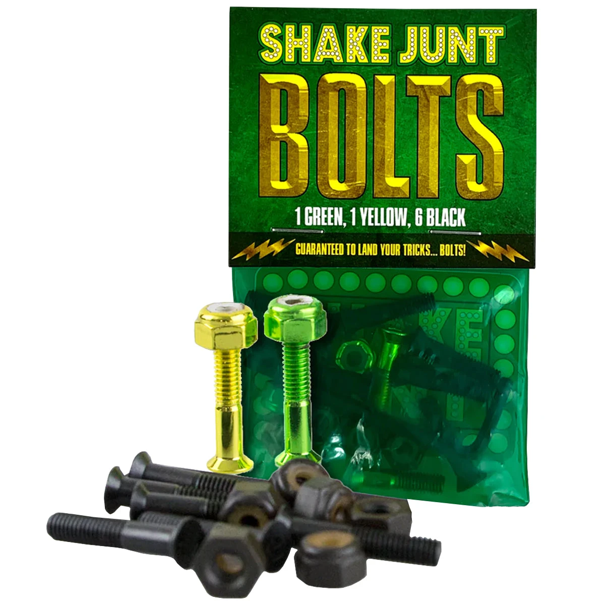 Shake Junt 7/8" Phillips Hardware - Black/Green/Yellow 3 Shake Junt 7/8" Phillips Hardware - Black/Green/Yellow