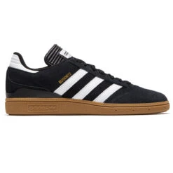 Adidas Busenitz Shoes - Black/White/Gold Metallic