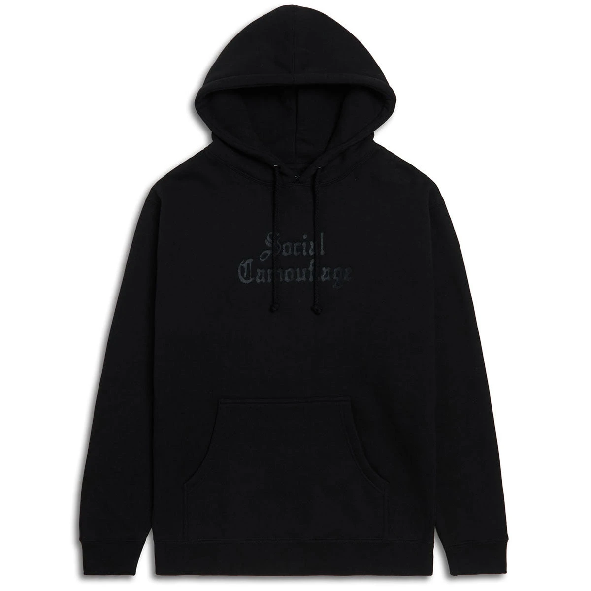 CCS Social Camouflage Embroidered Hoodie - Black 3 CCS Social Camouflage Embroidered Hoodie - Black