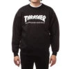 Thrasher Skate Mag Crew Sweatshirt - Black -DADDIES Skate Gear thrasher skate mag crew sweatshirt black 1