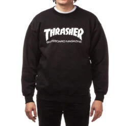 Thrasher Skate Mag Crew Sweatshirt - Black
