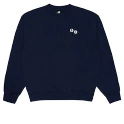 Violet Mickey Loves Minnie Crew Sweatshirt - Navy